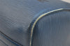 Authentic Louis Vuitton Epi Speedy 25 Hand Boston Bag Blue M43015 LV Junk 2295J