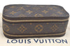 Authentic Louis Vuitton Monogram Trousse Blush PM Cosmetic Pouch M47510 LV 2297J