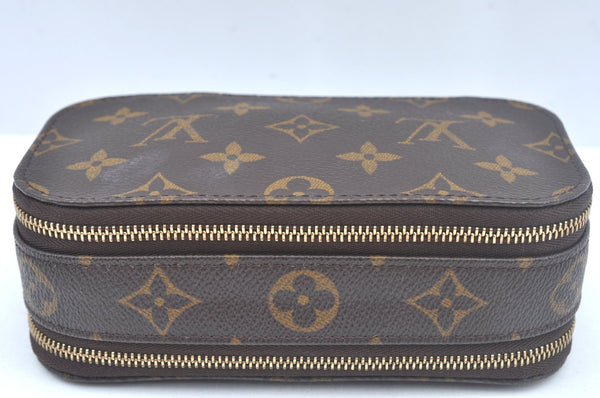 Authentic Louis Vuitton Monogram Trousse Blush PM Cosmetic Pouch M47510 LV 2297J