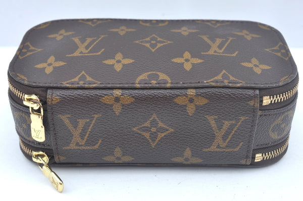 Authentic Louis Vuitton Monogram Trousse Blush PM Cosmetic Pouch M47510 LV 2297J