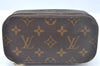 Authentic Louis Vuitton Monogram Trousse Blush PM Cosmetic Pouch M47510 LV 2297J