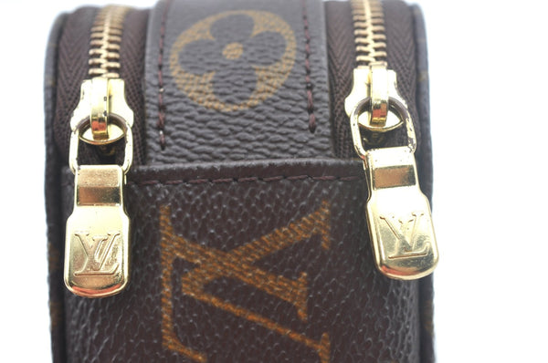 Authentic Louis Vuitton Monogram Trousse Blush PM Cosmetic Pouch M47510 LV 2297J