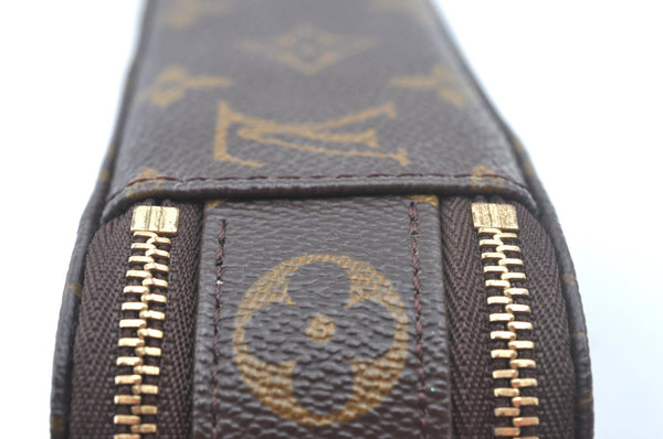 Authentic Louis Vuitton Monogram Trousse Blush PM Cosmetic Pouch M47510 LV 2297J