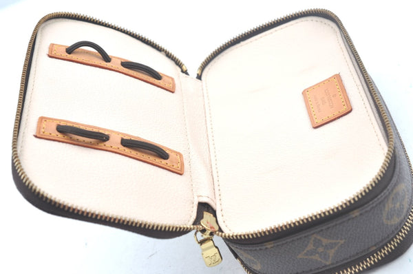 Authentic Louis Vuitton Monogram Trousse Blush PM Cosmetic Pouch M47510 LV 2297J