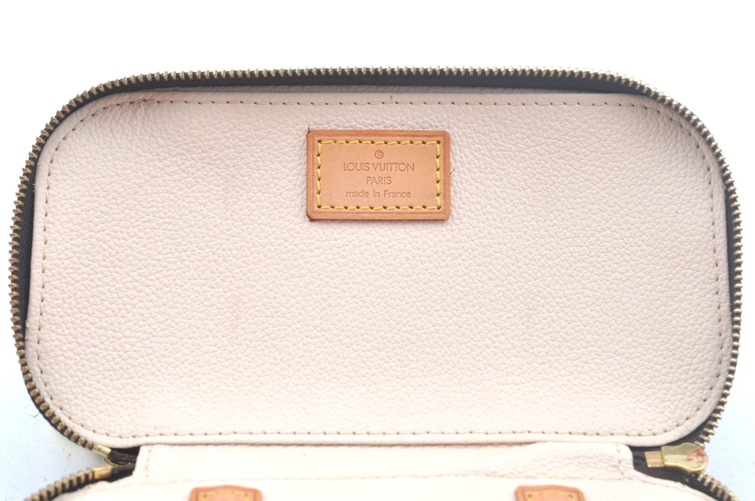 Authentic Louis Vuitton Monogram Trousse Blush PM Cosmetic Pouch M47510 LV 2297J