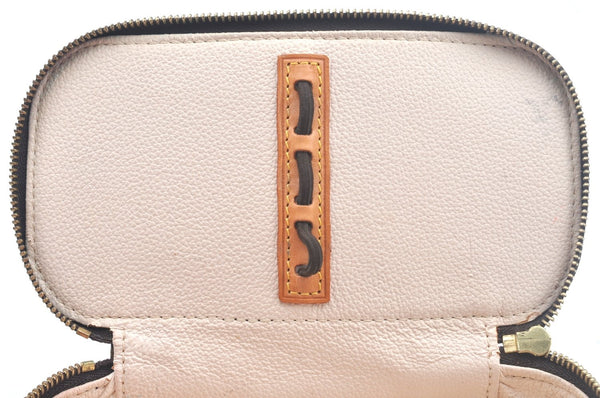 Authentic Louis Vuitton Monogram Trousse Blush PM Cosmetic Pouch M47510 LV 2297J