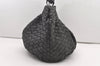 Authentic MIU MIU Vintage Leather Shoulder Tote Bag Black 2299J