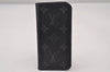 Authentic Louis Vuitton Monogram Eclipse Folio iPhone 7 8 Case M62640 LV 2301I