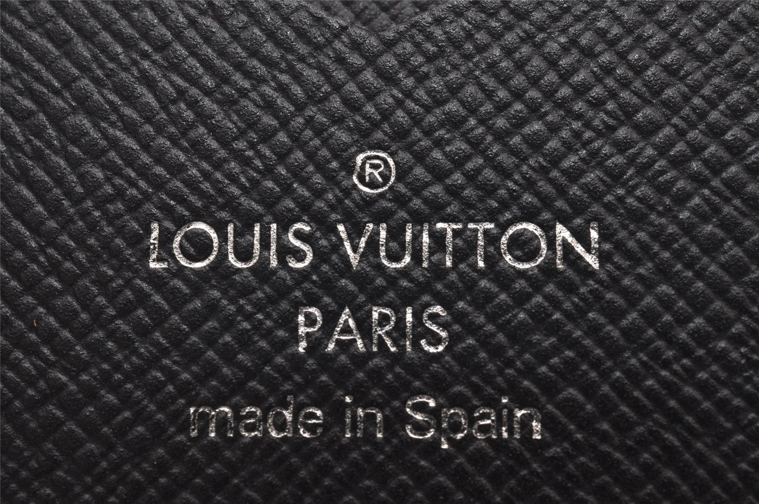 Authentic Louis Vuitton Monogram Eclipse Folio iPhone 7 8 Case M62640 LV 2301I