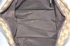 Authentic GUCCI Web Sherry Line Tote Bag GG Canvas Leather 131230 Brown 2303J
