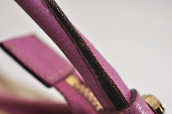 Authentic GUCCI Abbey Shoulder Hand Bag GG Canvas Leather 130939 Brown 2304J