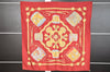 Authentic HERMES Carre 90 Scarf "LES TAMBOURS" Silk Red 2305I