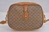 Authentic GUCCI Micro GG PVC Leather Shoulder Cross Body Bag Purse Brown 2305J