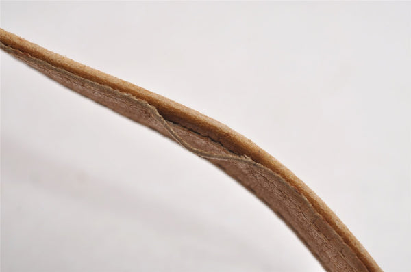 Authentic GUCCI Micro GG PVC Leather Shoulder Cross Body Bag Purse Brown 2305J