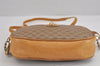 Authentic GUCCI Micro GG PVC Leather Shoulder Cross Body Bag Purse Brown 2305J