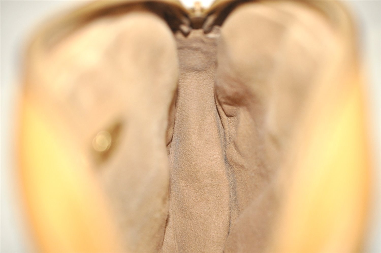 Authentic GUCCI Micro GG PVC Leather Shoulder Cross Body Bag Purse Brown 2305J