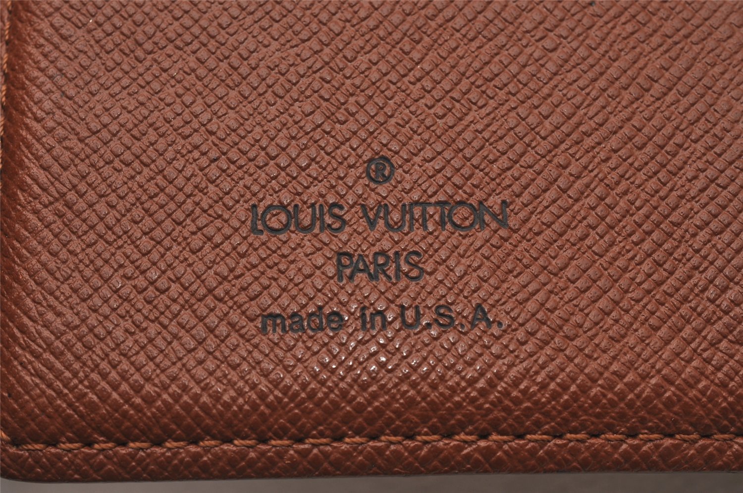 Authentic Louis Vuitton Monogram Agenda PM Notebook Cover R20005 LV 2307I