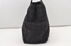 Authentic CHANEL New Travel Line Shoulder Tote Bag Nylon Leather Black 2308J