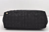Authentic CHANEL New Travel Line Shoulder Tote Bag Nylon Leather Black 2308J