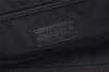 Authentic CHANEL New Travel Line Shoulder Tote Bag Nylon Leather Black 2308J