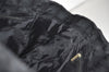 Authentic CHANEL New Travel Line Shoulder Tote Bag Nylon Leather Black 2308J