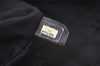 Authentic CHANEL New Travel Line Shoulder Tote Bag Nylon Leather Black 2308J