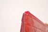 Authentic Louis Vuitton Vernis Pochette Cles NM Coin Purse Red M93637 LV 2309I