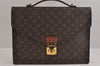 Auth Louis Vuitton Monogram Porte Documents Bandouliere M53338 Briefcase 2309J