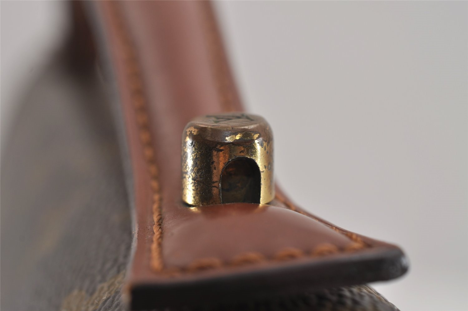 Auth Louis Vuitton Monogram Porte Documents Bandouliere M53338 Briefcase 2309J