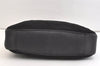 Authentic GUCCI Vintage Bamboo 2Way Shoulder Tote Bag Suede Leather Black 2309K