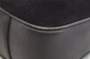 Authentic GUCCI Vintage Bamboo 2Way Shoulder Tote Bag Suede Leather Black 2309K
