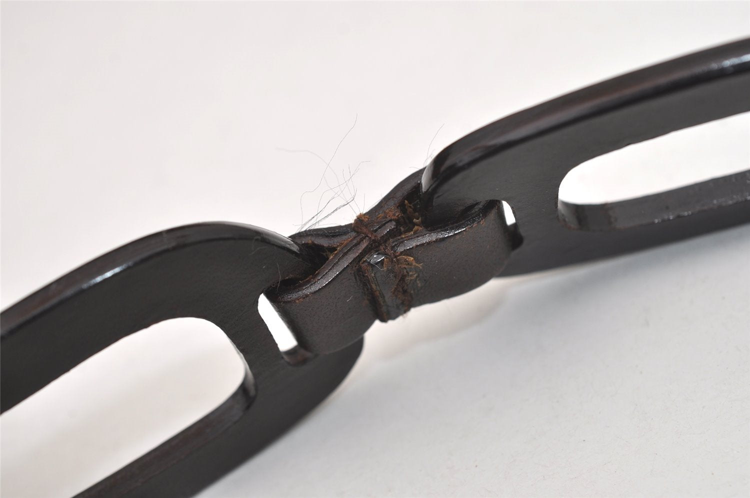 Authentic GUCCI Vintage Shoulder Cross Body Bag Suede Leather Brown 2310J