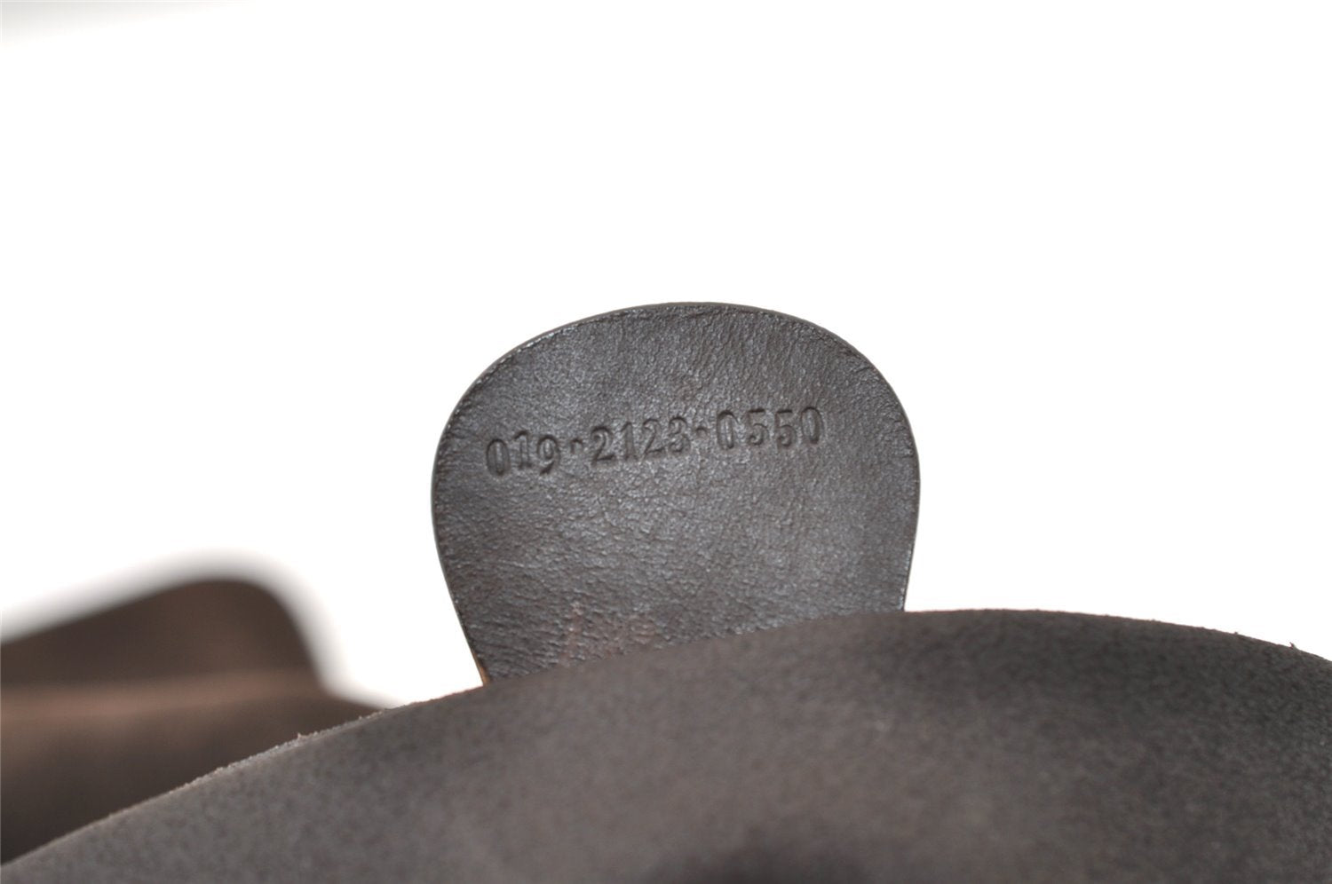 Authentic GUCCI Vintage Shoulder Cross Body Bag Suede Leather Brown 2310J