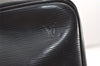 Authentic Louis Vuitton Epi Porte Documents Voyage Briefcase M59162 Black 2311J