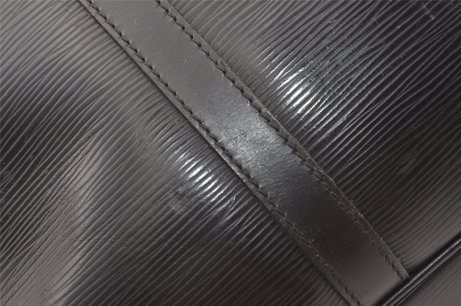 Authentic Louis Vuitton Epi Porte Documents Voyage Briefcase M59162 Black 2311J