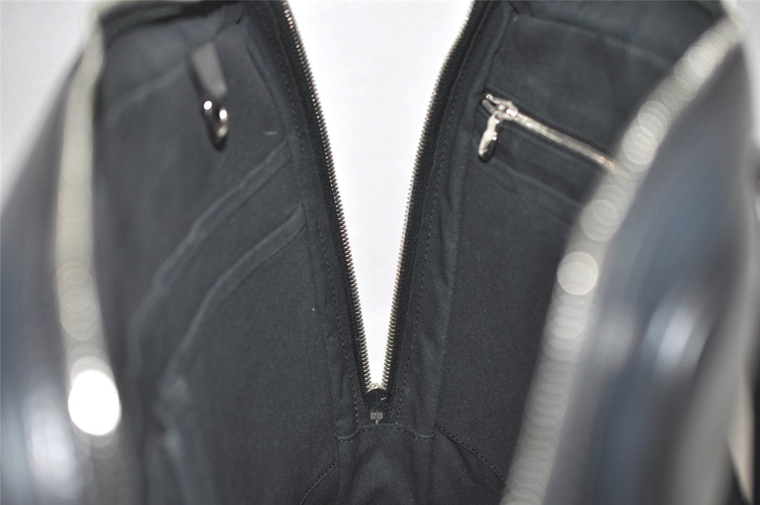 Authentic Louis Vuitton Epi Porte Documents Voyage Briefcase M59162 Black 2311J