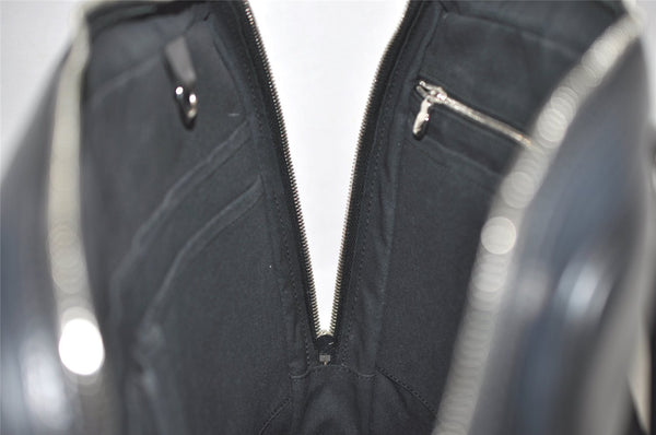 Authentic Louis Vuitton Epi Porte Documents Voyage Briefcase M59162 Black 2311J