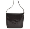 Authentic GUCCI Vintage Shoulder Hand Bag Purse Enamel Brown 2311K