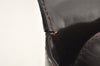 Authentic GUCCI Vintage Shoulder Hand Bag Purse Enamel Brown 2311K