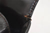 Authentic GUCCI Vintage Shoulder Hand Bag Purse Enamel Brown 2311K