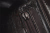 Authentic GUCCI Vintage Shoulder Hand Bag Purse Enamel Brown 2311K
