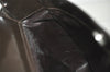 Authentic GUCCI Vintage Shoulder Hand Bag Purse Enamel Brown 2311K