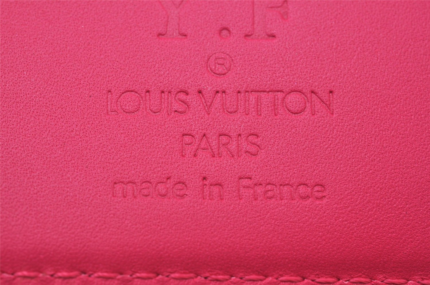 Authentic Louis Vuitton Vernis Portefeuille Viennois Wallet Pink M91254 LV 2312I