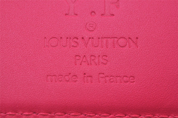 Authentic Louis Vuitton Vernis Portefeuille Viennois Wallet Pink M91254 LV 2312I