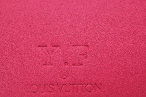 Authentic Louis Vuitton Vernis Portefeuille Viennois Wallet Pink M91254 LV 2312I