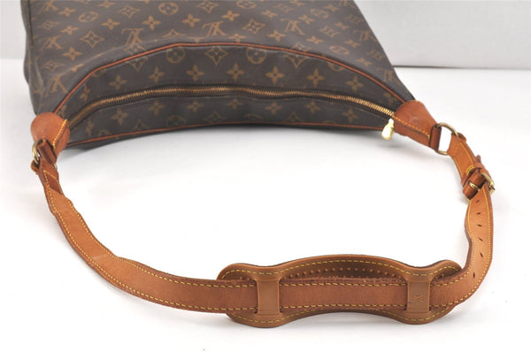 Authentic Louis Vuitton Monogram Boulogne 35 Shoulder Cross Bag M51260 LV 2314K