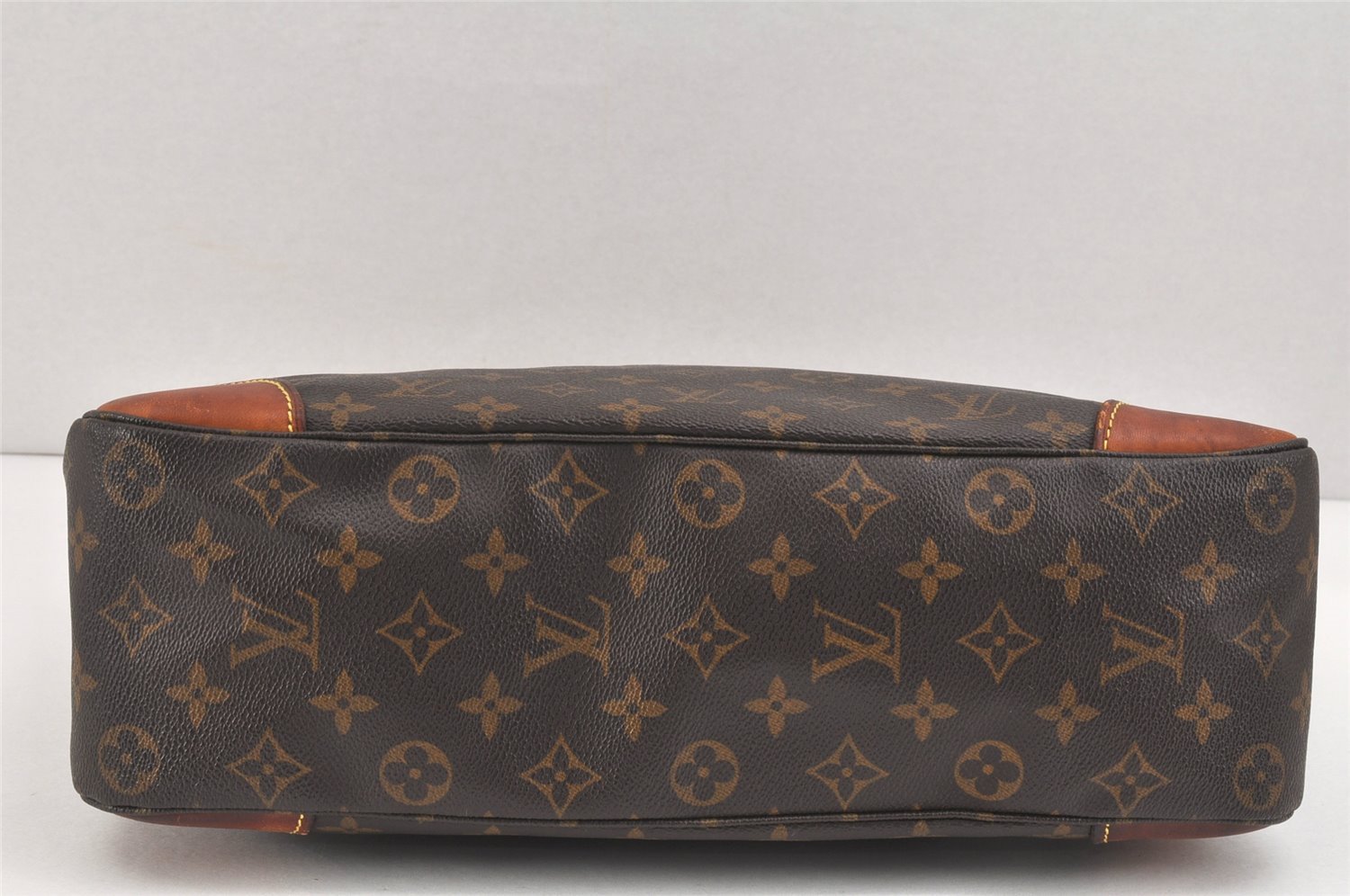 Authentic Louis Vuitton Monogram Boulogne 35 Shoulder Cross Bag M51260 LV 2314K