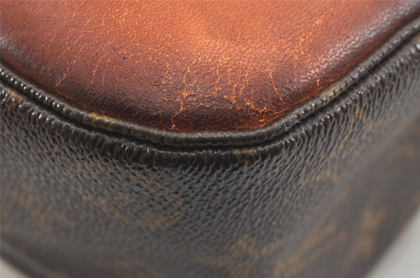 Authentic Louis Vuitton Monogram Boulogne 35 Shoulder Cross Bag M51260 LV 2314K