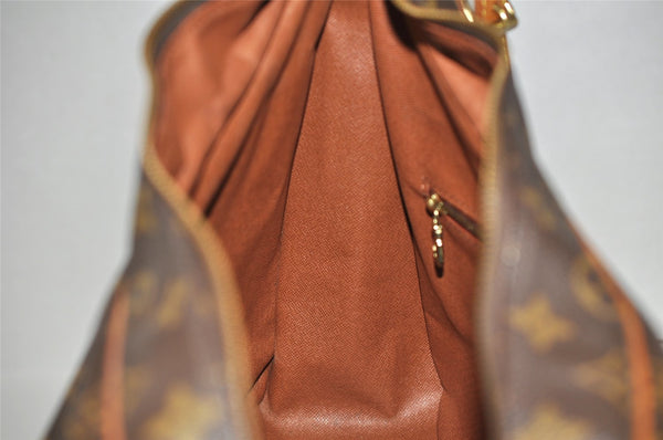 Authentic Louis Vuitton Monogram Boulogne 35 Shoulder Cross Bag M51260 LV 2314K