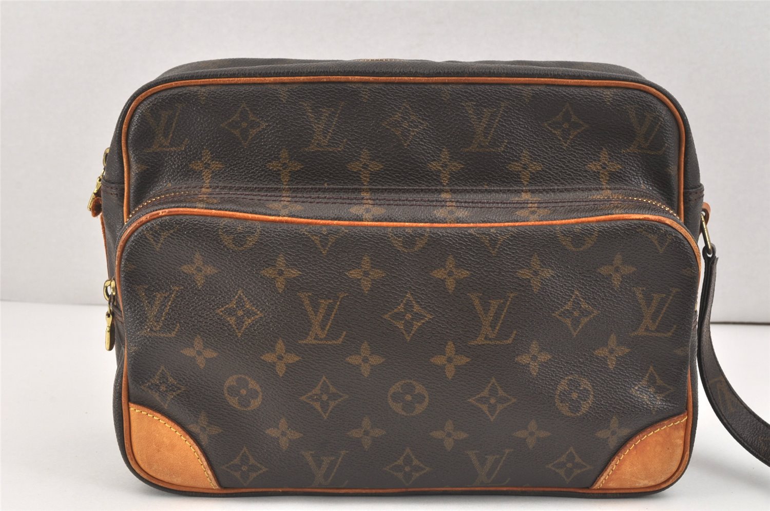 Authentic Louis Vuitton Monogram Nile Shoulder Cross Body Bag M45244 Junk 2315K